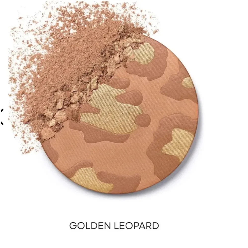 RARE Guerlain Terracotta The Bronzing Powder Bronzer in Golden Leopard